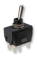 MCR13-448B-1-01 - Toggle Switch, On-On, DPDT, Panel Mount, 16A