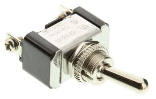 MCR13-5-06 - Toggle Switch, On-Off, SPST, Panel Mount, 10A