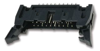 T816106A1S102CEU - Header, Long Latch, Straight, 2.54mm, 6 Way