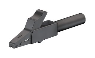 24.0157-4 - Crocodile Clip, 400V, 15A, Black, Pack of 5