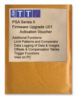PSA-U01 - PSA S2 Firmware Software Upgrade for Series II RF Spectrum Analysers
