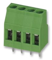 1711042 - Wire-To-Board Terminal Block, 5 mm, 4 Ways, 24 AWG, 12 AWG, 2.5 mm², Screw