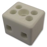 CHTB4/2N - Ceramic Terminal Block, 2 Way, 32A, High Temperature