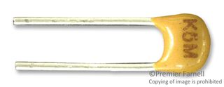 C315C220J2G5TA - Multilayer Ceramic Capacitor, 22 pF, 200 V, +/- 5%, Radial Leaded, C0G / NP0, 2.54 mm
