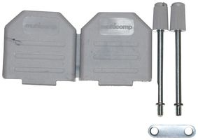 MC-DPPK9-GREY-K - Backshell for DE, 9 Way, Grey Nylon