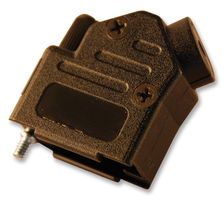 MC-DVPK9-K - Backshell for DE, 9 Way, 45°, Polycarbonate