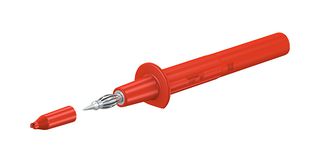 66.9112-22 - 32A 4mm Spring Loaded Tip Test Probe - Red
