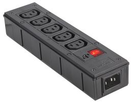 PXD301/050/01/1 - 5 Way IEC Power Outlet, 10A