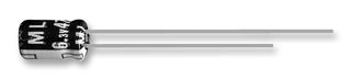 25ML22MEFC5X5 - Electrolytic Capacitor, Miniature, 22 µF, 25 V, ± 20%, Radial Leaded, 3000 hours @ 105°C, Polar