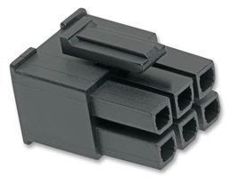 170001-0104 - 4 Way Connector Housing Socket, Glow Wire Capable, Mega-Fit 170001, 5.7mm