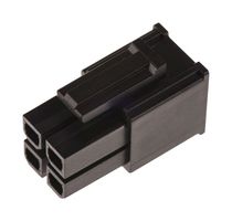171692-0104 - 4 Ways Connector Housing Socket, Mega-Fit 171692, Pitch 5.7mm