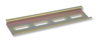 SPC10575 - DIN Mounting Rail, Slotted Steel, 7.5mm x 35mm, 2m