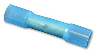 D-406-0002 - Butt Splice, Blue, 16AWG, 14AWG, 2.5mm2, Nylon (Polyamide)