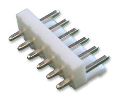 B6P-VH(LF)(SN) - Pin Header, Wire-to-Board, 3.96 mm, 1 Rows, 6 Contacts, Through Hole Straight, VH