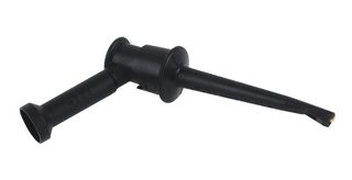 4723-0 - 5A Minigrabber Test Clip with Banana Jack, Black