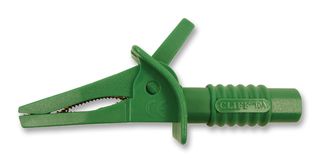 FCR7942 - Crocodile Clip, 25mm, Green, 10A