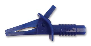 FCR7943 - Crocodile Clip, 25mm, Blue, 10A