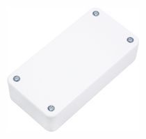 BIM2002/12-WH/WH - White ABS Enclosure - 100x50x25mm