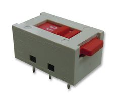 MCSL14-22AL(1F)PC - Slide Switch, DPDT, 12A, 250V