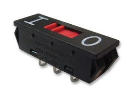 MCSL15-121ALCJ-P3A-1JCN - Slide Switch, SPDT, 12A, 250V