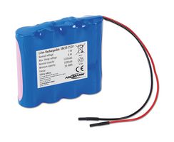 2447-3043 - 7.4V 5200mAh 2S2P Li-Ion Battery Pack Inline