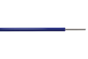 PP001080 - SIAF Flexible Stranded Silicone Rubber Wire, Blue, 0.75 mm², 100m