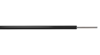 PP001089 - SIAF Flexible Stranded Silicone Rubber Wire, Black, 1 mm², 100m