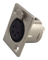 NC4FP-1 - Neutrik Panel Socket, 4 Pin