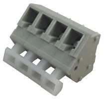 20.3001M/4-E - PCB Terminal, Screwless, Cage, 4 Way