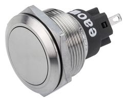 82-6151.1000 - Vandal Resistant Push Button Switch, Momentary, SPDT, 250V AC, 5A, 22mm