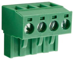CTBP9208/4 - 5.08mm Pluggable Terminal Block, 4-Pole, 15A