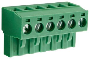 CTBP9208/6 - 5.08mm Pluggable Terminal Block, 6-Pole, 15A