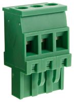 CTBP92VJ/3R - 5.08mm Vertical / Reversed Pluggable Terminal Block, 3-Pole, 15A