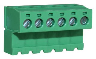 CTBP96HJ/6 - 5.08mm Inverted/Reverse Terminal Block, 6-Pole, 15A