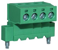 CTBP96HJ/4FL - 5.08mm Inverted/Reverse Flanged Terminal Block, 4-Pole, 15A