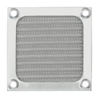 MC32638 - EMI/RFI Fan Filter Assembly, 60mm, Silver Aluminium / Stainless Steel