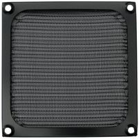 MC32640 - EMI/RFI Fan Filter Assembly, 92mm, Black Aluminium / Stainless Steel