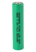 2311-3002 - maxE Industrial NiMH Rechargeable AAA Battery 800mAh Flat Top - Single Pack