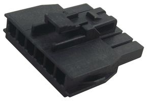 105307-1206 - 6 Way Connector Housing Socket , Nano-Fit 105307, 2.5mm Pitch