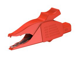 66.9561-22 - 19A 4mm Dolphin Clip XDK-1033 - Red