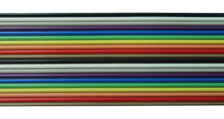 R2651DTSY20AC85 - Ribbon Cable, 20 Core, 28 AWG, 30.5m, Multi-Coloured