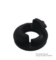 CLA-03-UOB - LED Holder, Black Plastic, 3mm / T-1 LEDs