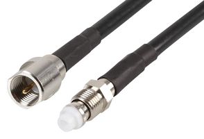 ASME500F058L13 - 5m FME Plug to FME Socket Low Loss RG58 Lead