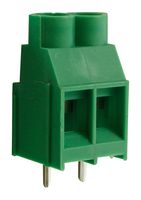 CTBP04VY/2 - 6.35mm High Power Rising Clamp Terminal Block, 2-Pole, 30A