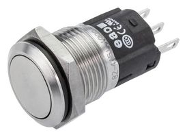 82-4151.2000 - Vandal Resistant Push Button Switch, Maintained, SPDT, 240V AC, 3A, 16mm
