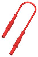 76-016 - Test Lead, 4mm Plug to Plug 1.5m Red