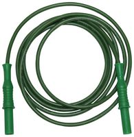 76-1404 - 12A Green 4mm Banana Plug to Plug Test Lead - 1.5m