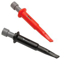 TA328 - Sprung Hook Probe, 4mm Banana Connector, Red