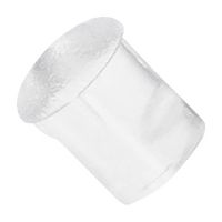 PLP2-125 - Panel Mount LED Light Pipe, Press Fit, Clear Round Lens. 3.2mm