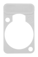 DSS-WHITE - D-sub Shell Plate, White